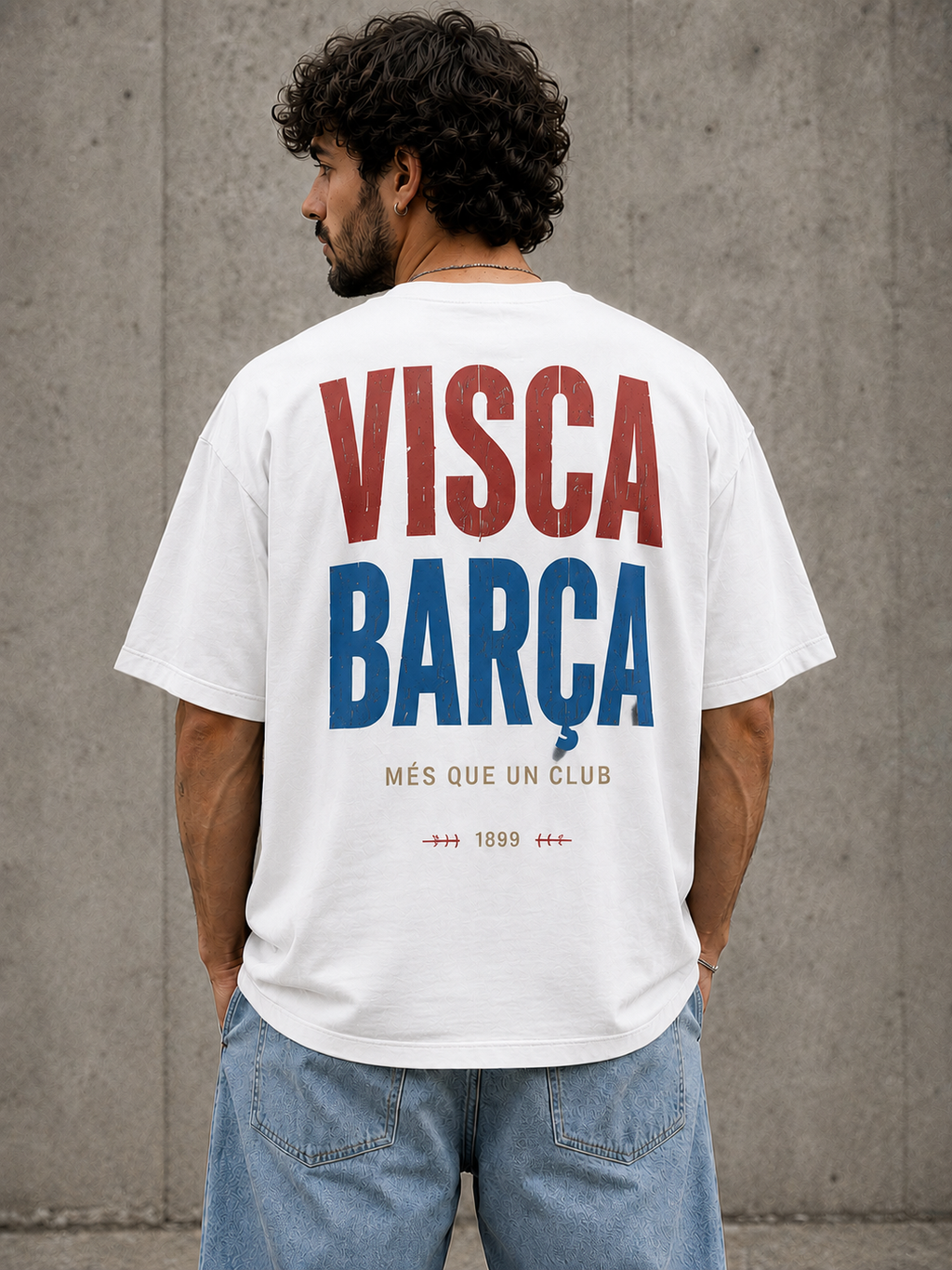 Camiseta Visca Oversize