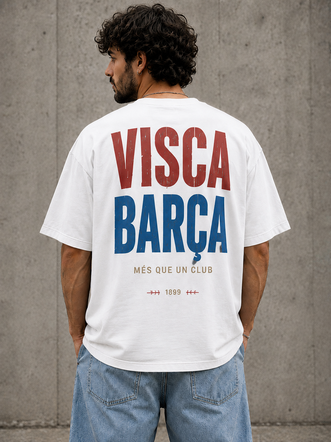 Camiseta Visca Oversize