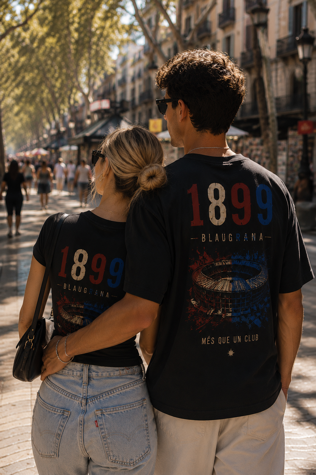 Camiseta "Estadi 1899" Oversize