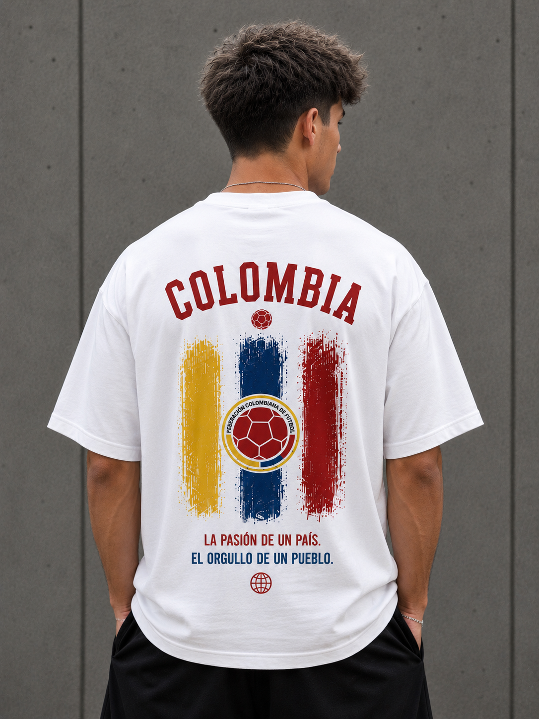 Camiseta Colombia Oversize