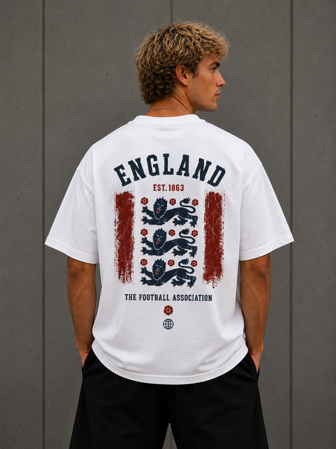 Camiseta Inglaterra Oversize