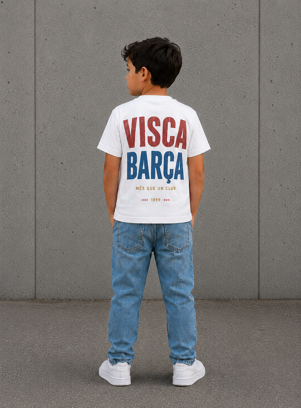 Camiseta "Visca Barça" NIÑO/A