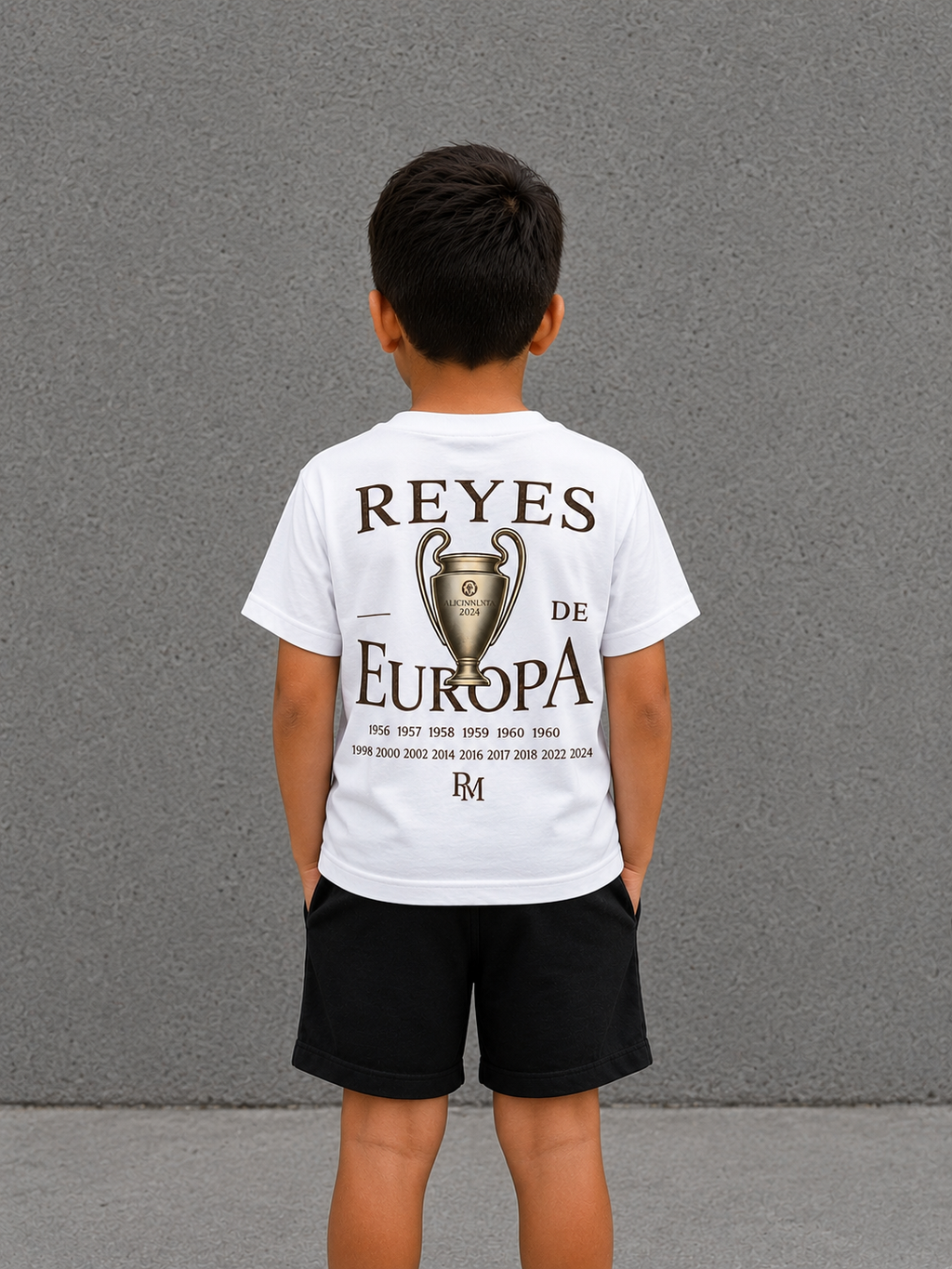 Camiseta "Reyes de Europa"  NIÑO/A