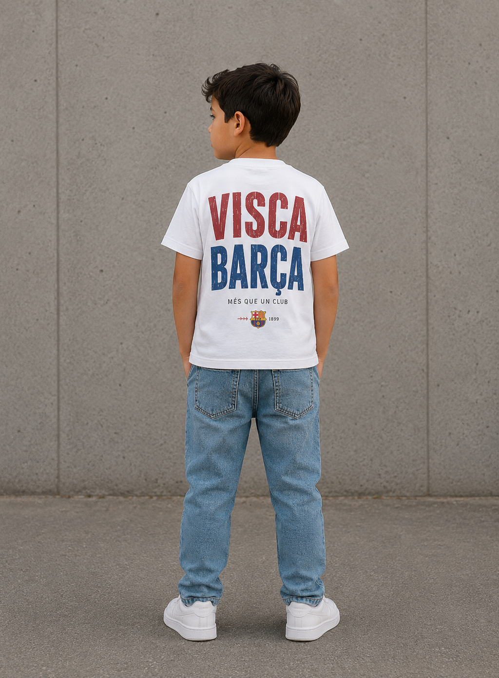 Camiseta "Visca Barça" NIÑO/A
