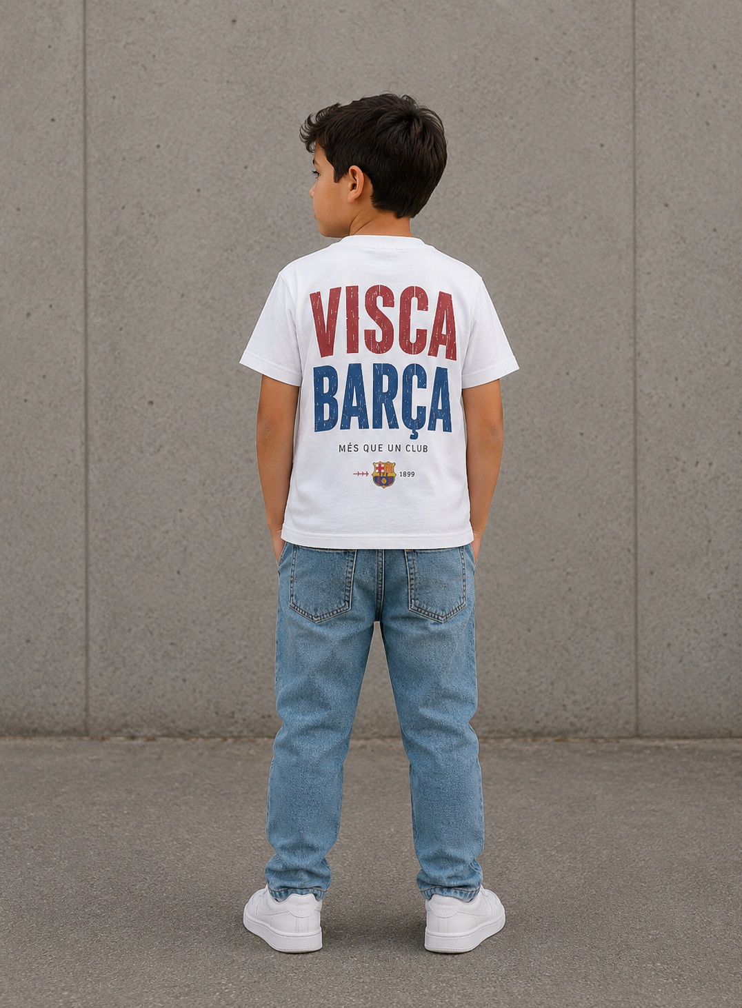 Camiseta "Visca Barça" NIÑO/A