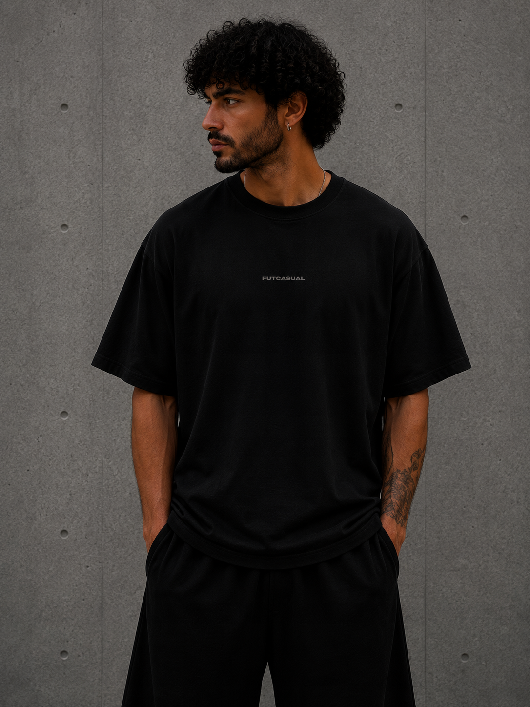 Camiseta Madrid oversize retro FutCasual estilo fútbol streetwear