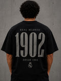 Camiseta Madrid oversize retro FutCasual estilo fútbol streetwear