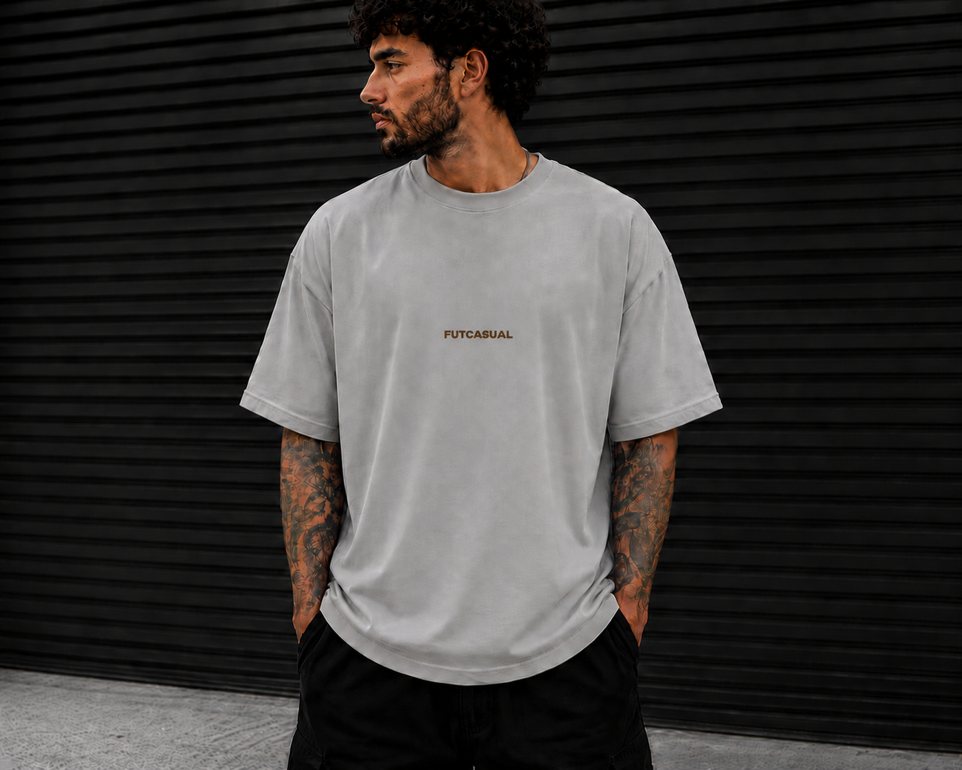 Camiseta Madrid oversize retro FutCasual estilo fútbol streetwear