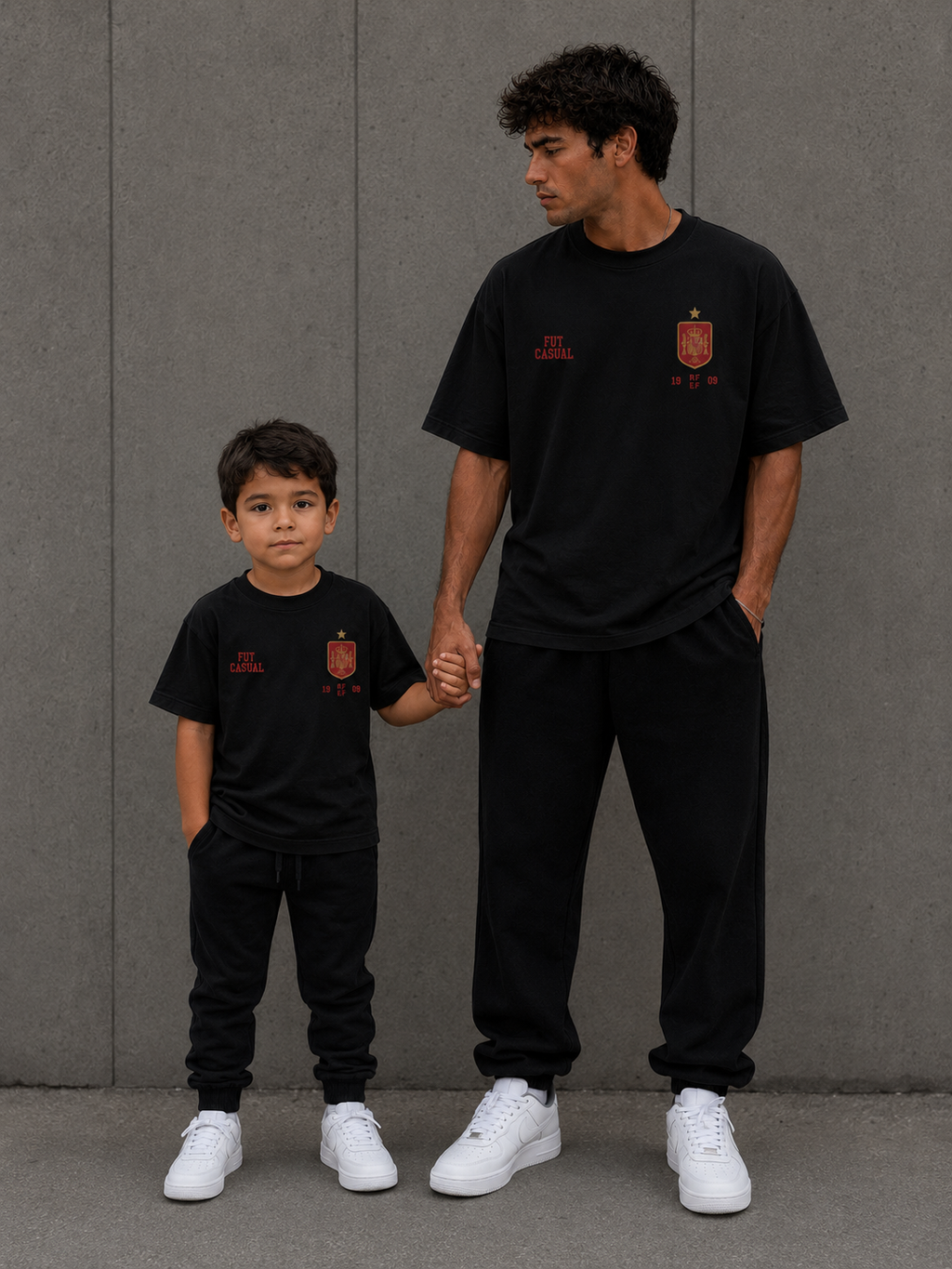 PACK Camiseta España  adulto OVERSIZE + niño/a