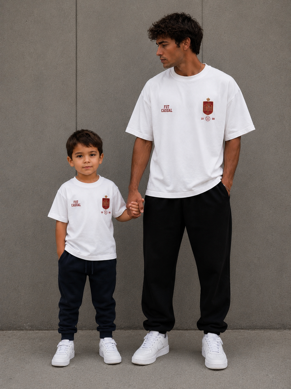 PACK Camiseta España  adulto OVERSIZE + niño/a