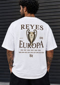 Camiseta Madrid oversize retro FutCasual estilo fútbol streetwear