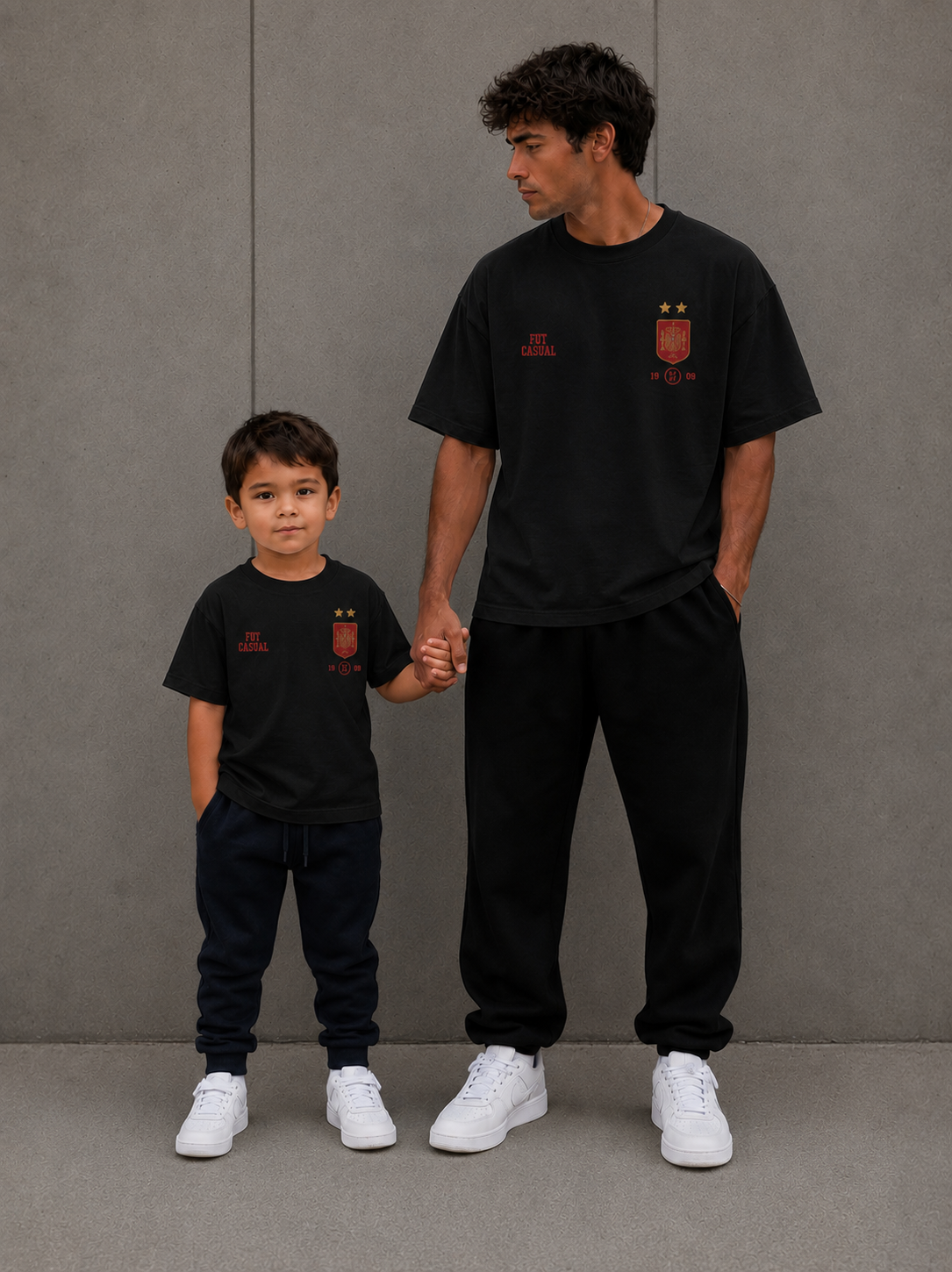PACK Camiseta España  adulto OVERSIZE + niño/a