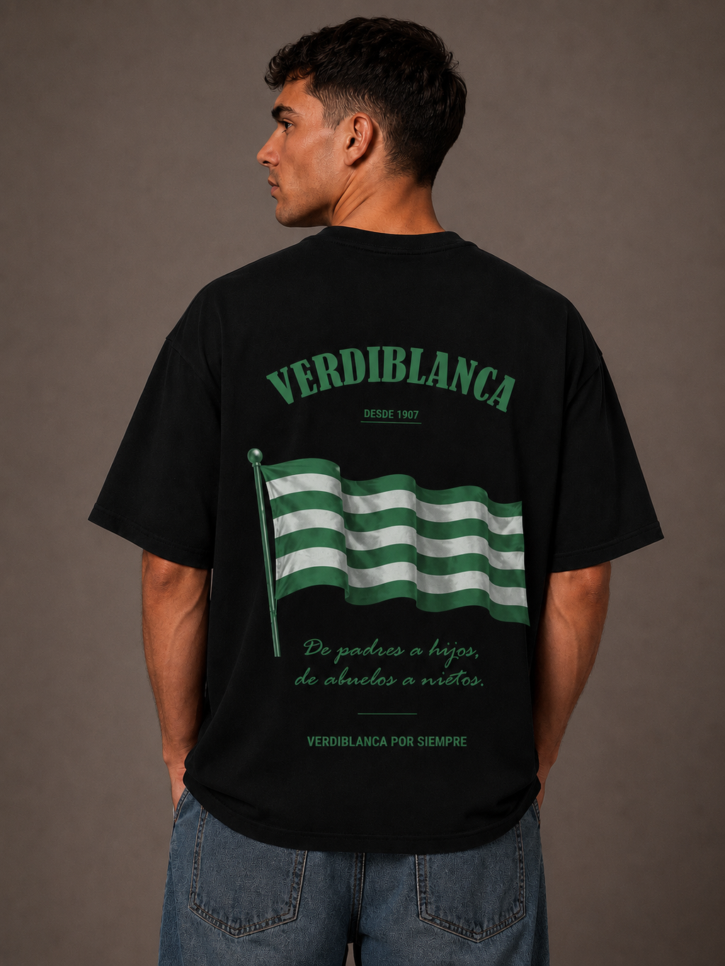 Camiseta Verdiblanca
