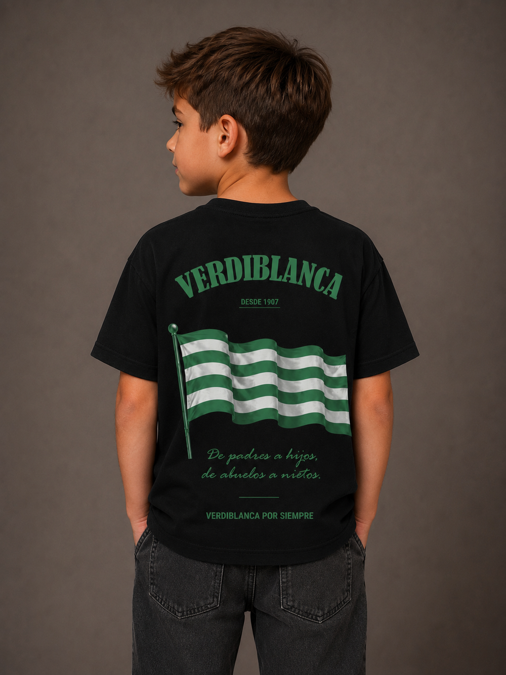 Camiseta Verdiblanca