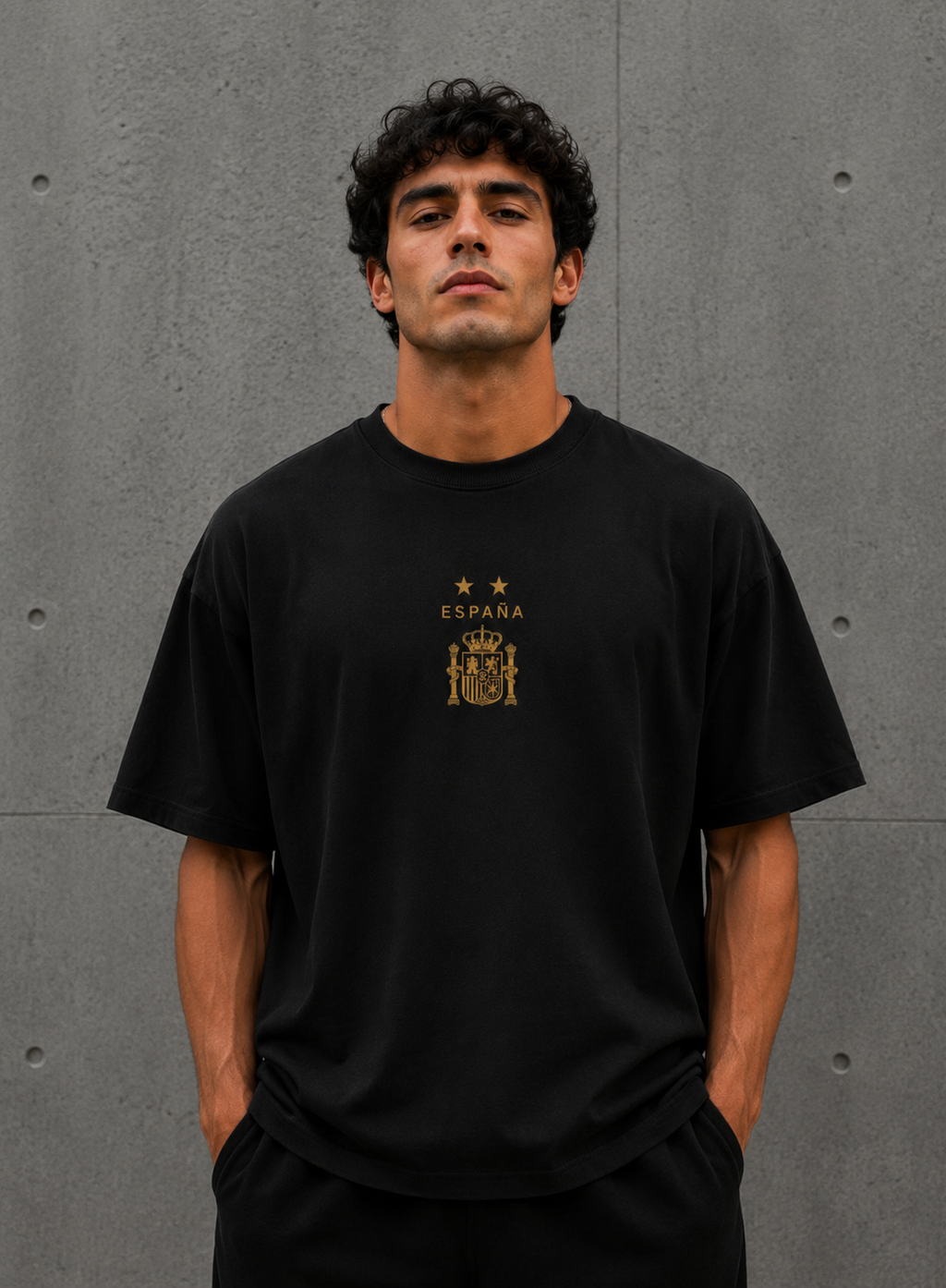 Camiseta España Golden Edition