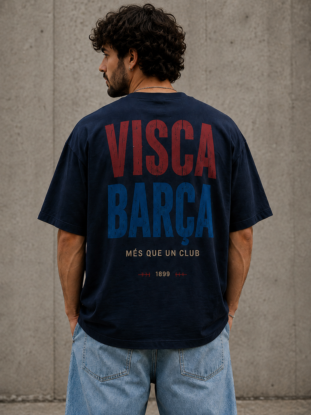 Camiseta Visca Oversize