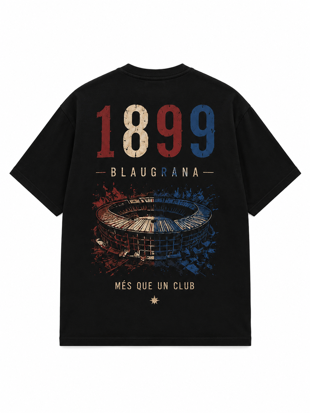 Camiseta "Estadi 1899" Oversize