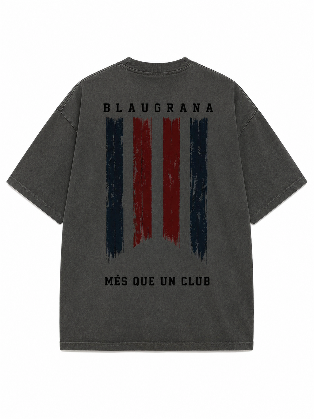 Camiseta "Blaugrana Stripes" Oversize