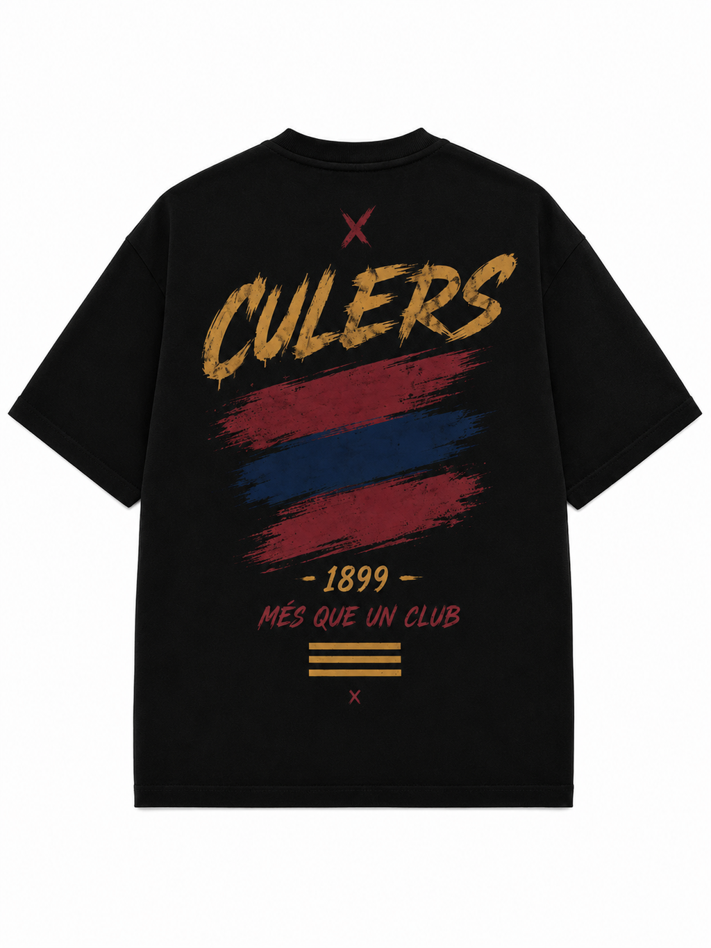 Camiseta "Culers Gold Edition" Oversize