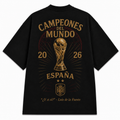 Camiseta Oversize Campeones del mundo 2026 - España